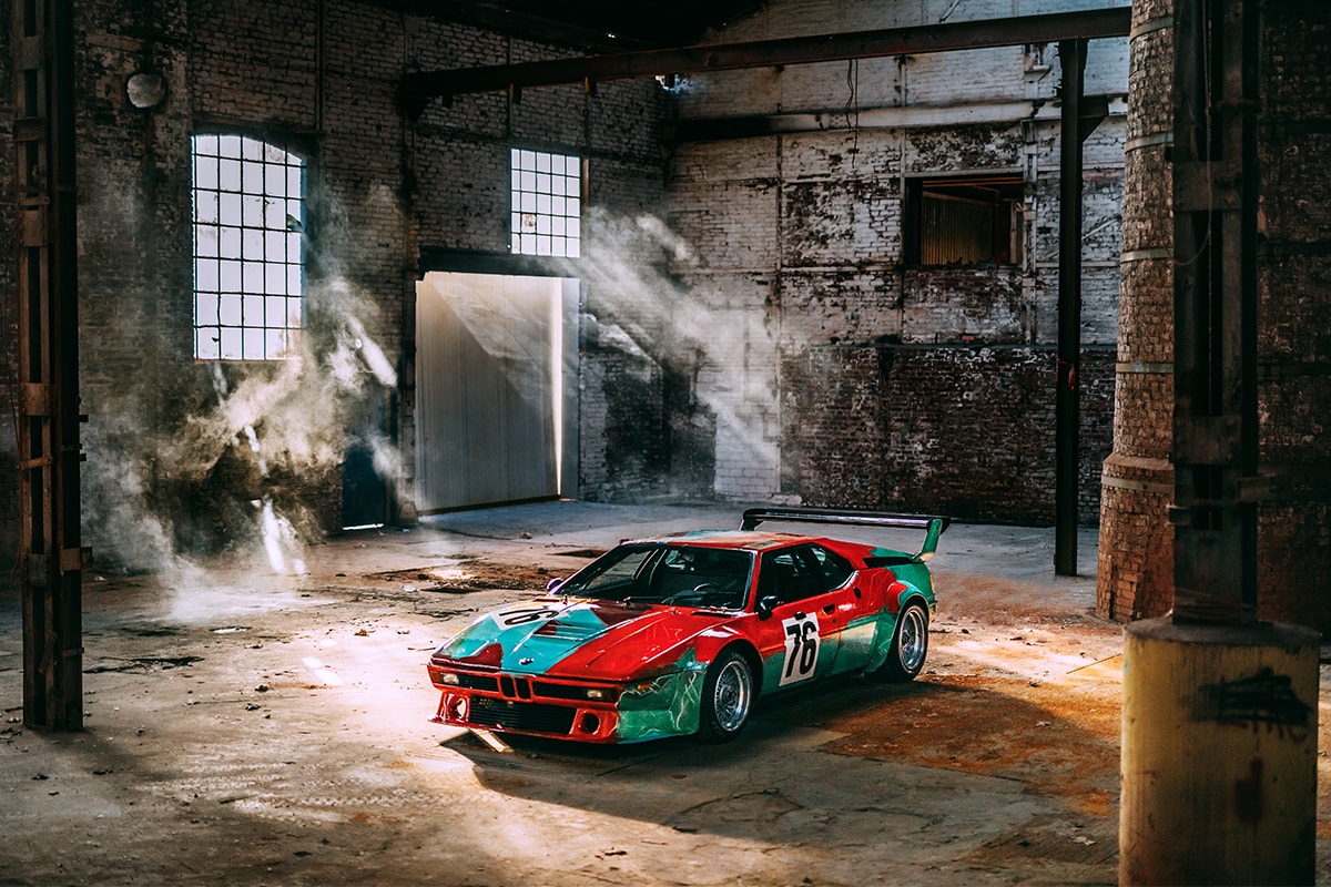 Andy Warhol BMW M1 Art Car Turns 40 BMW Group Classic Social Media Contest photography cars painting contemporary pop Stephan Bauer