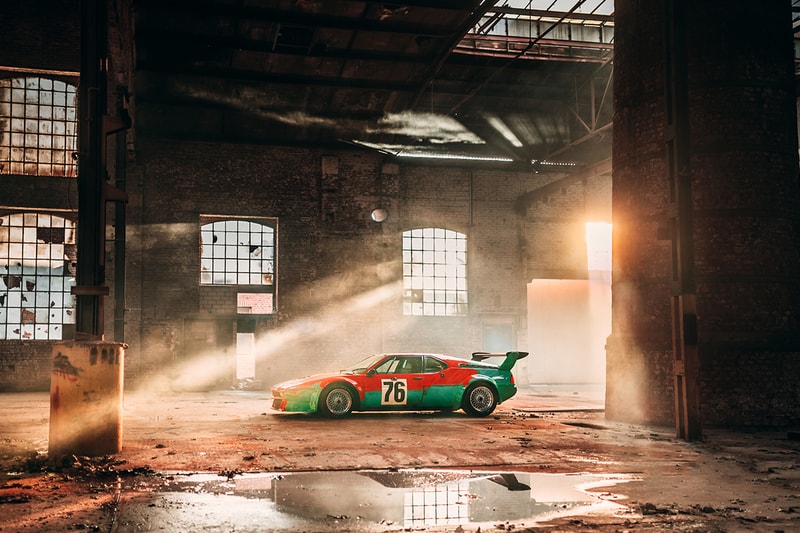 Andy Warhol BMW M1 Art Car Turns 40 BMW Group Classic Social Media Contest photography cars painting contemporary pop Stephan Bauer