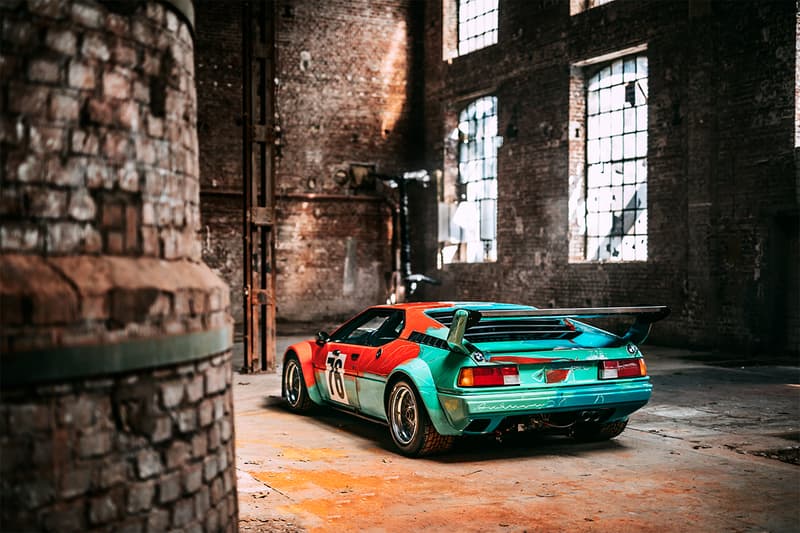 Andy Warhol BMW M1 Art Car Turns 40 BMW Group Classic Social Media Contest photography cars painting contemporary pop Stephan Bauer