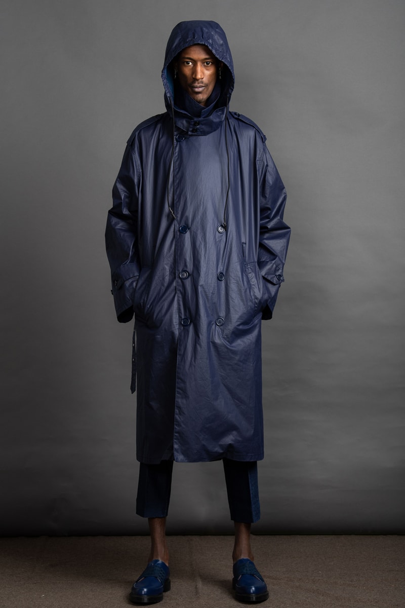 Art Comes First Fall/Winter 2019 Collection Electric Church Jackets Pants Shirts Hats Black Leather Fringe Studs Chains Cross Textiles Avery Dennison