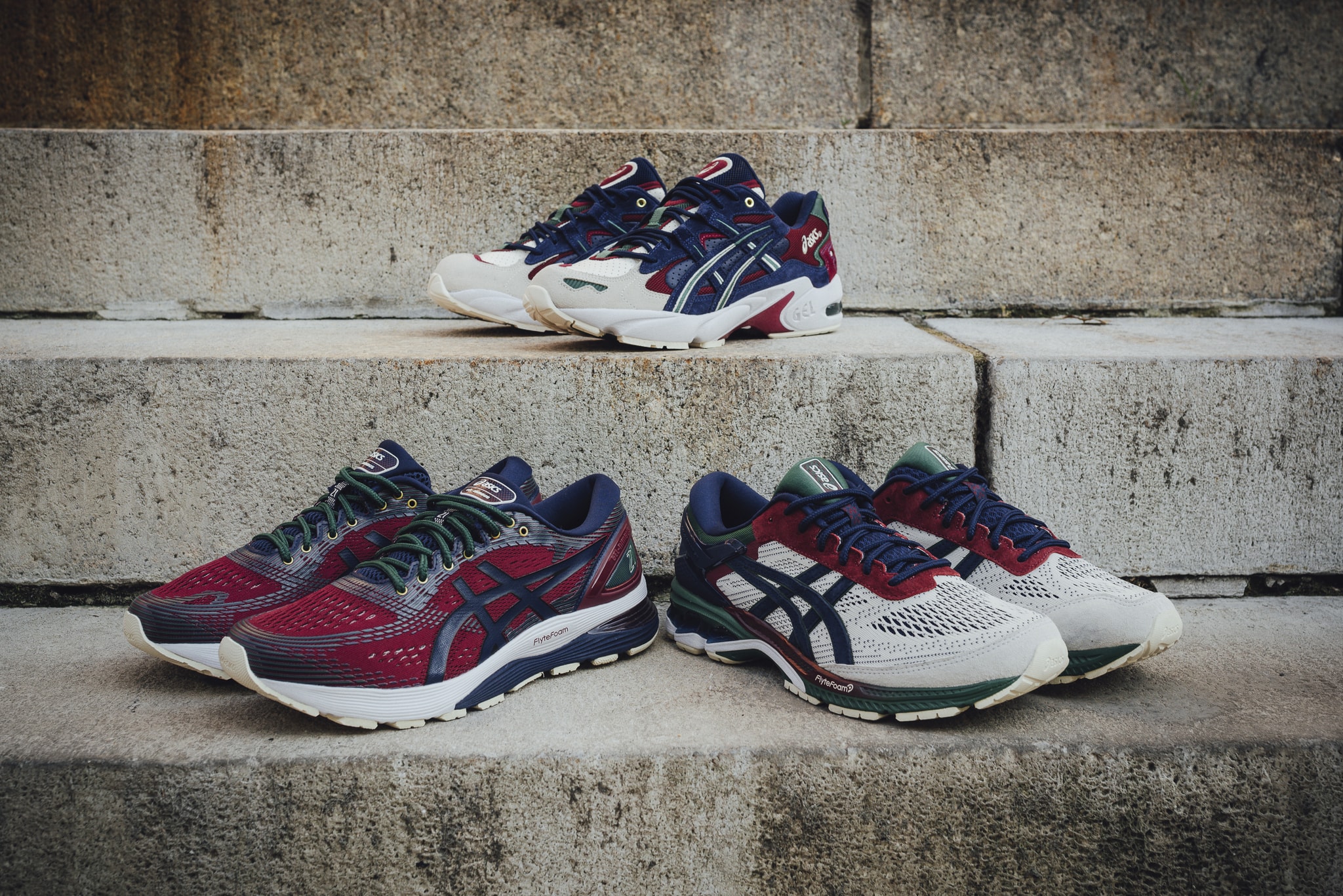 ASICS Academic Scholar gel kayano nimbus 21 26 5 og sneaker shoe sneakers shoes pack collection release info date cost price 2019 august
