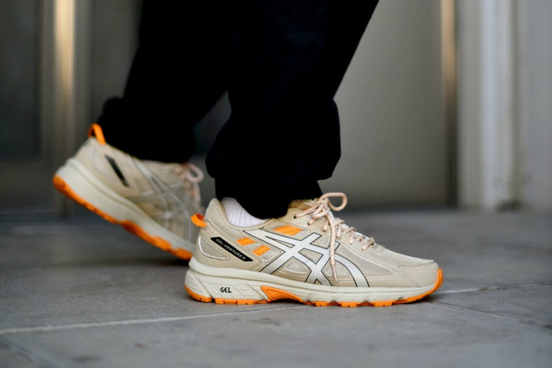 ASICS GEL Venture 6 Putty Release Info details shoes sneakers orange beige brown 2019 august fall winter buy cost where