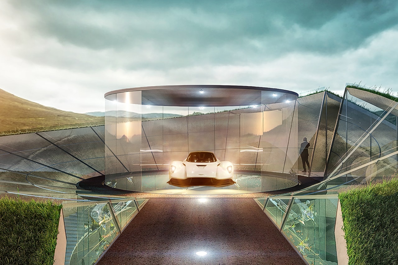 Aston Martin строит гаражи по индивидуальному заказу, автомобильные логова, суперзлодей на заказ, Марек Райхман, Себастьян Дельмэр, архитектура
