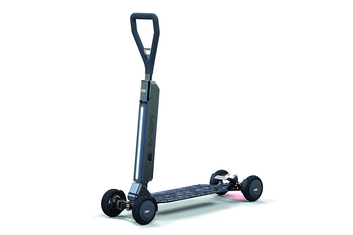 Audi E-Tron Scooter Release Info EV electric skateboard battery technology tech german