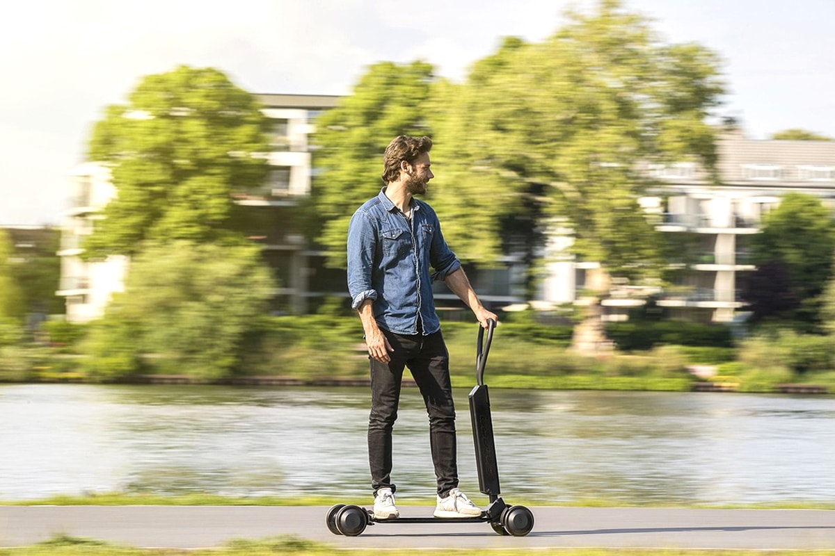 Audi E-Tron Scooter Release Info EV electric skateboard battery technology tech german
