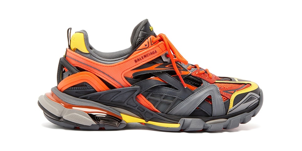 Romantik matrix sensor Balenciaga Drops "Orange/Yellow/Grey" Track.2 Sneaker | HYPEBEAST