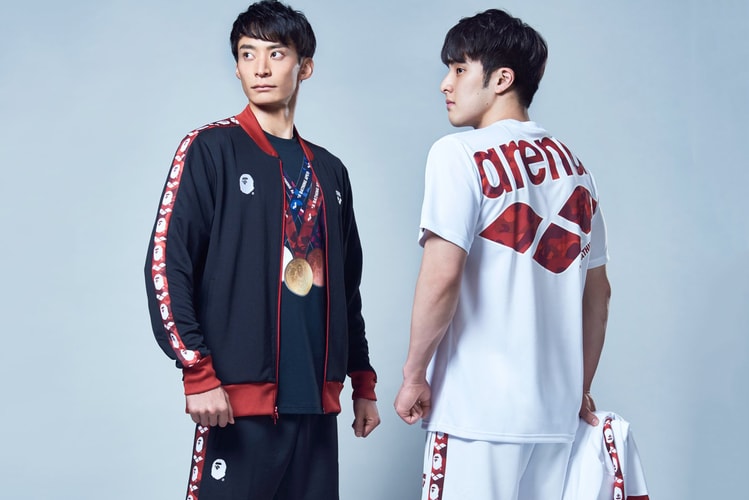 BAPE Teams up With Arena on a Range of Competitive Swimwear