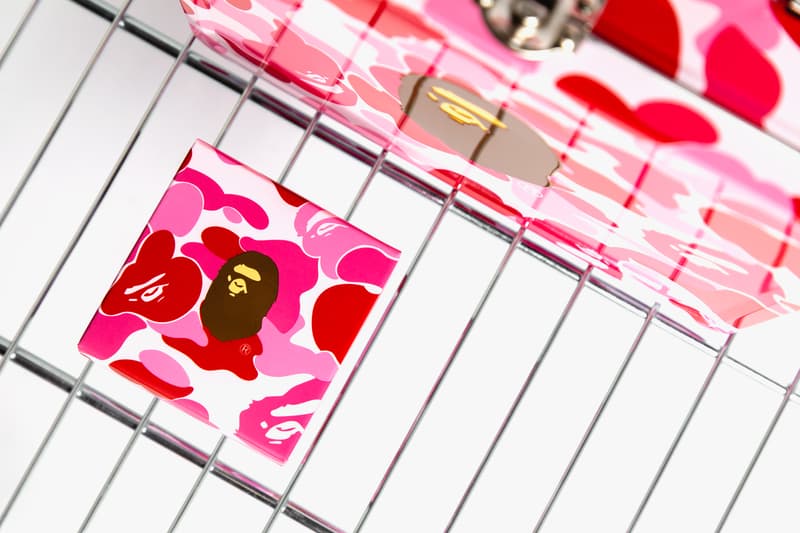 The Peninsula Boutique x BAPE Mooncake Gift Box a bathing ape mid autumn festival pink abc camo tin case