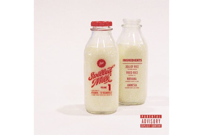 Bas Spilled Milk 1 Album Stream dreamville jid earthgang ari lennox kiddominant falcons b lewis