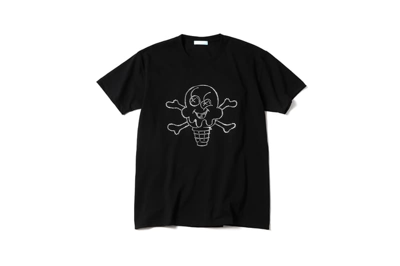 Billionaire Boys Club ICECREAM BBC Ice Cream Swarovski Crystal Capsule Collection FW19 Fall Winter 2019 T-Shirts Jeans Cones and Bones Running Dog London Flagship Store EU Online