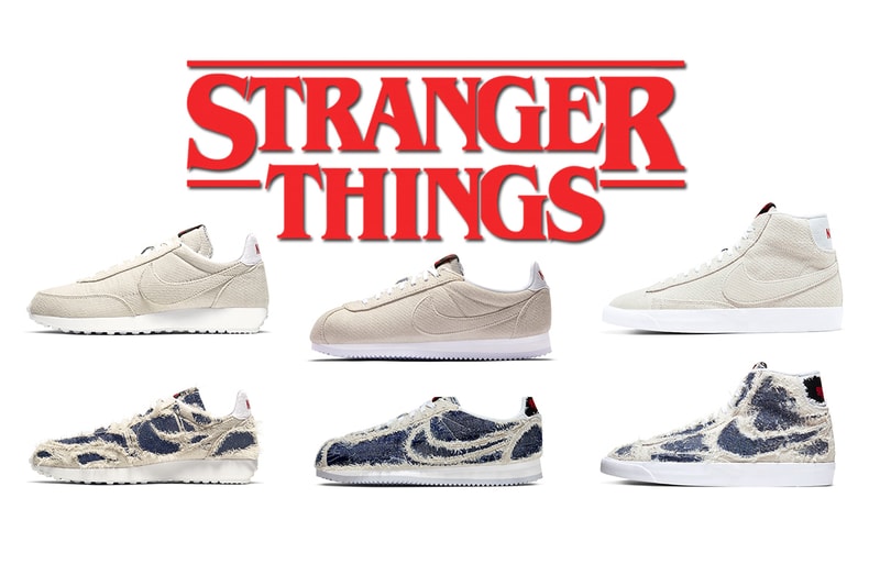 Best Sneaker Releases August 2019 Week 2 stranger things nike cortez air tailwind 79 mid blazer collaborations netflix denim 