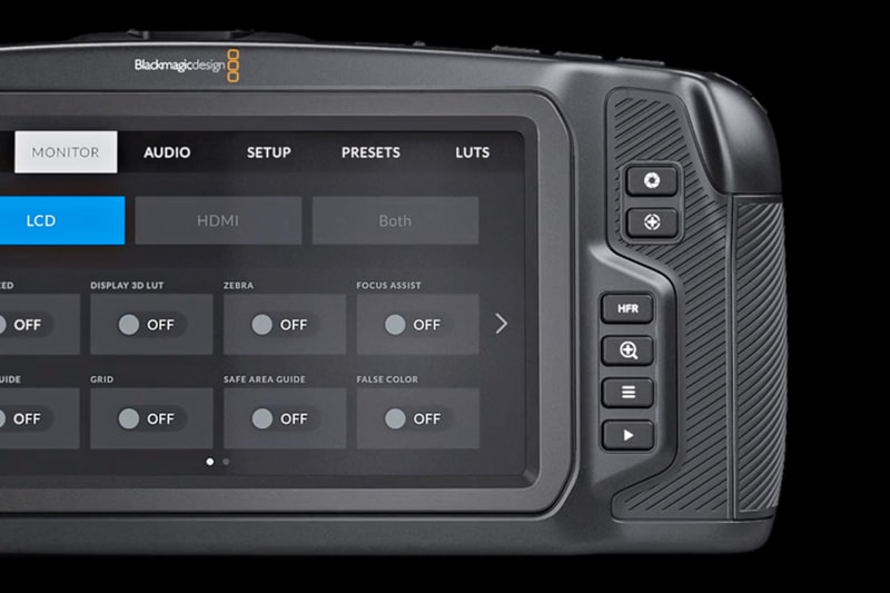 Blackmagic Design 6k Super-35 Pocket Cinema Camera Info cinematography 