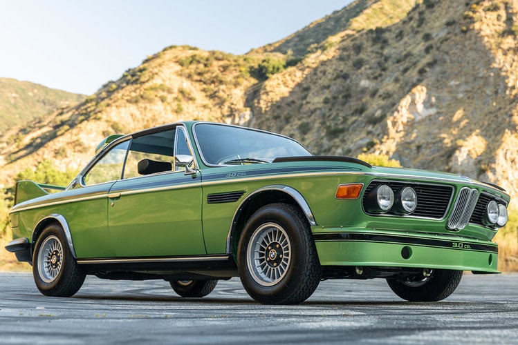 Super Rare 1974 BMW 3.0 CSL "Batmobile" in "Taiga Metallic" Goes up for Auction