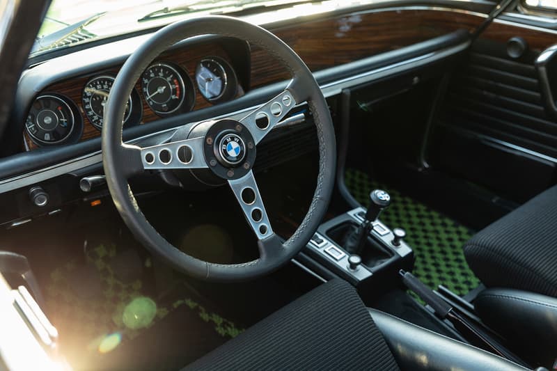 1974 BMW 3 csl batmobile bring a trailer taiga metallic green auction details price estimate buy cop purchase bid now