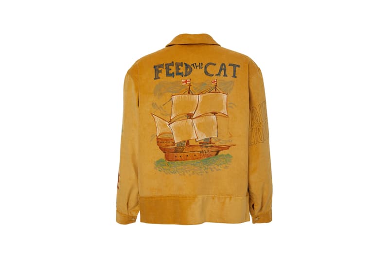 bode patchwork senior cord printed cotton corduroy jackets fall winter 2019 corn colorway release