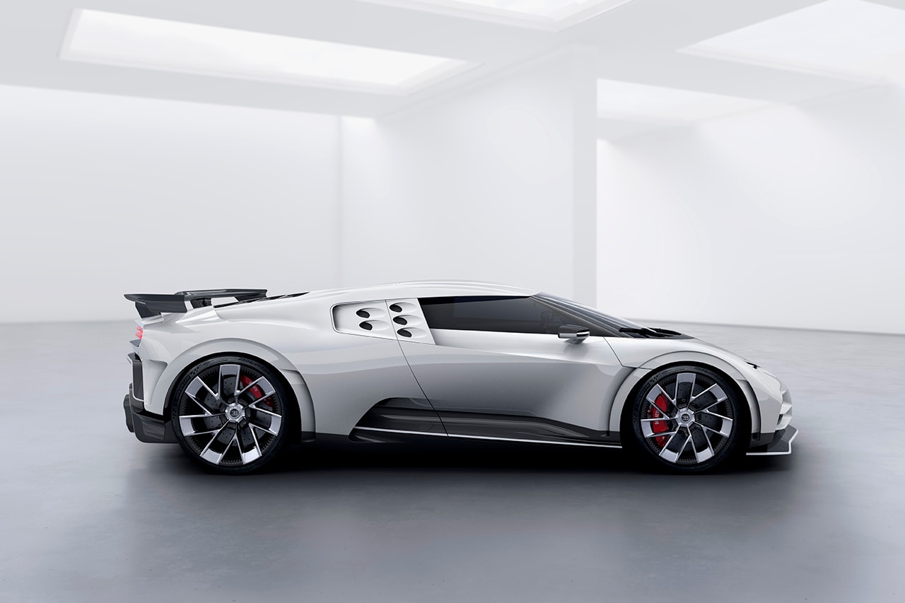 Bugatti Centodieci EB 110 Super Sport Homage £9M GBP Hypercar Limited Edition Ten Units One Off Volkswagen Group French Supercar Automotive First Look Chiron Based 