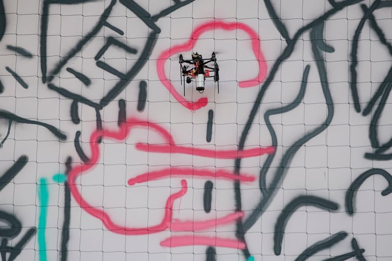 Carlos Rato Associati Graffiti Drones Compagnia di San Paolo Gray Black Blue Pink UFO The Urban Flying Opera