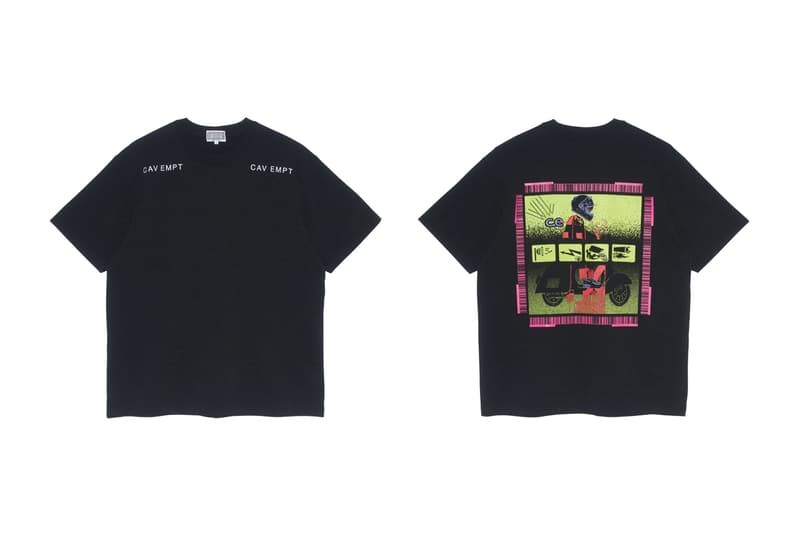 Cav Empt Fall/Winter 2019 Eighth Drop Release sk8thing toby feltwell c.e ce japan streetwear graphics outerwear t-shirt hoodie sweatshirt COMMODITY PULLOVER OVERDYE PANEL HEAVY HOODY SCOOTER T POWER STATION BIG T MINI MOBILE T OVERDYE JMG PANTS DENIM BUCKET HAT
