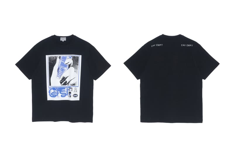 Cav Empt Fall/Winter 2019 Eighth Drop Release sk8thing toby feltwell c.e ce japan streetwear graphics outerwear t-shirt hoodie sweatshirt COMMODITY PULLOVER OVERDYE PANEL HEAVY HOODY SCOOTER T POWER STATION BIG T MINI MOBILE T OVERDYE JMG PANTS DENIM BUCKET HAT