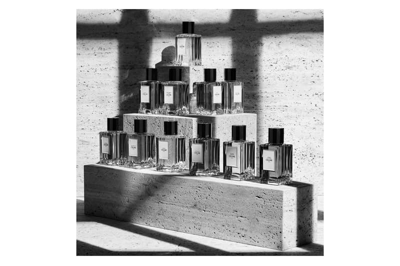 celine hedi slimane perfume parfum fragrance eau de toilette maison launch