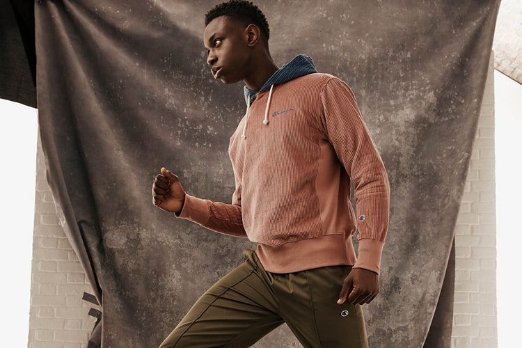 Champion Reverse Weave Utilizes Cozy Velour, Fleece & Corduroy for FW19