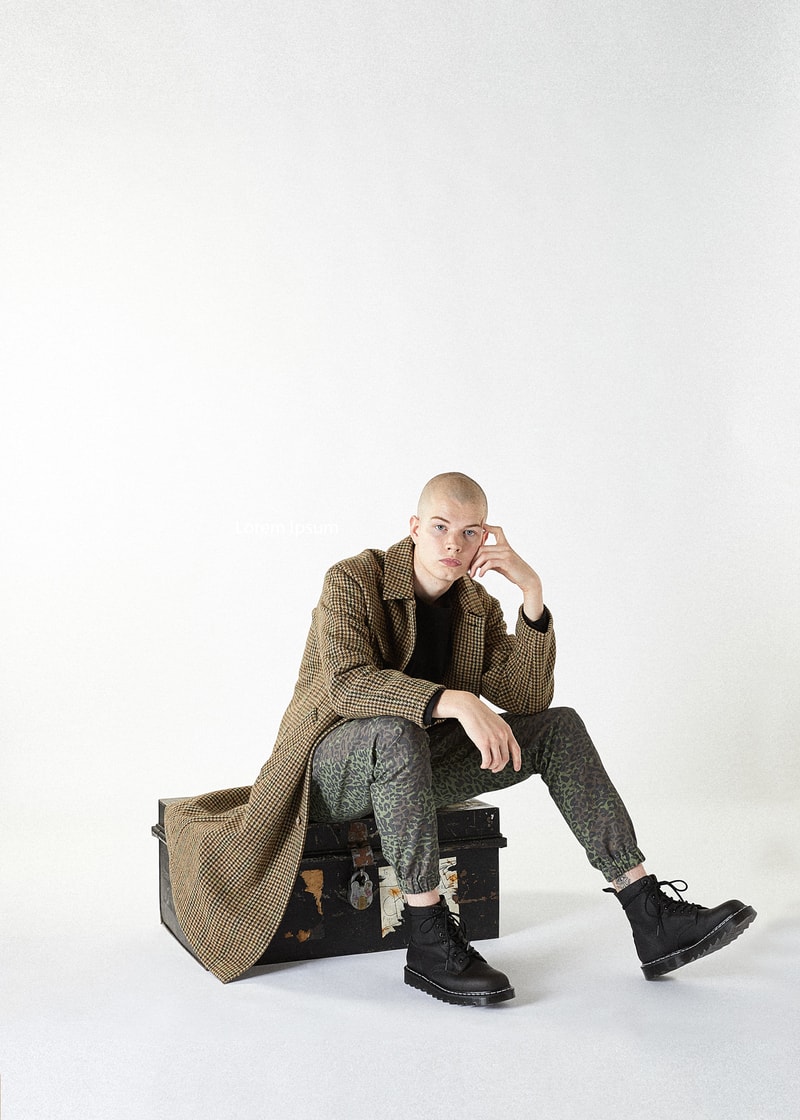 clothsurgeon military inspired aw19 collection luxury menswear streetwear tactical utilitarian london british ww2 fall autumn winter clothing model