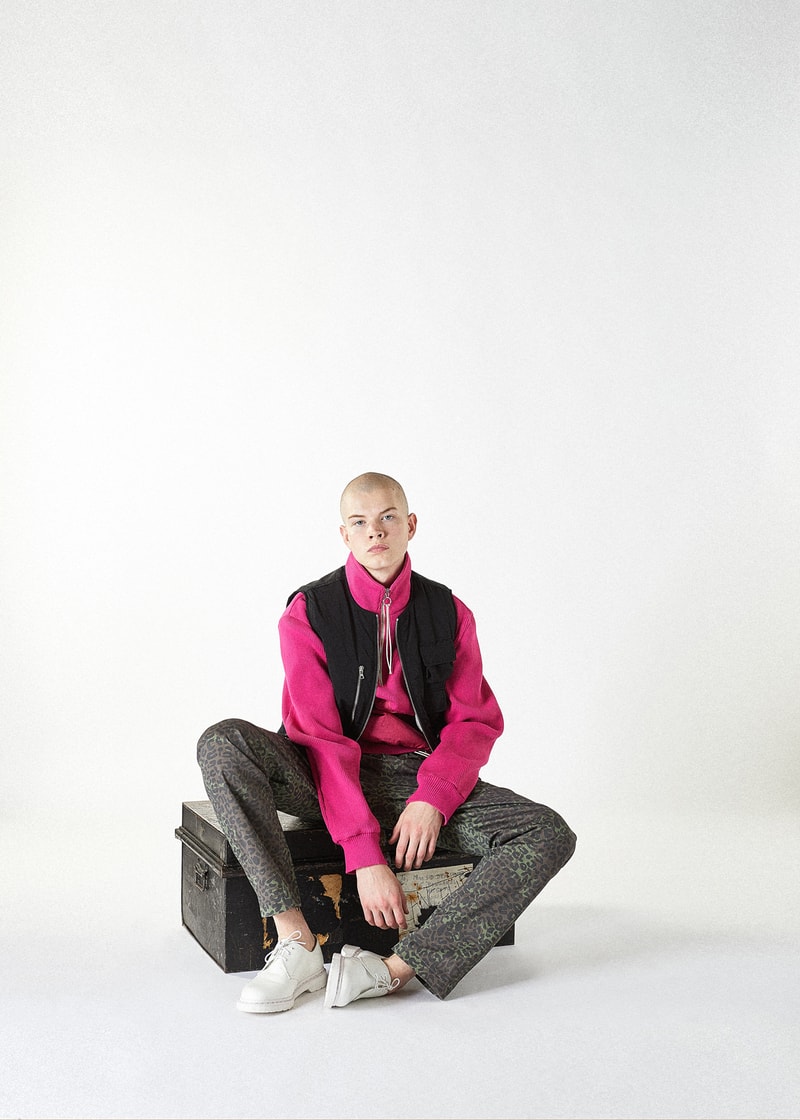 clothsurgeon military inspired aw19 collection luxury menswear streetwear tactical utilitarian london british ww2 fall autumn winter clothing model