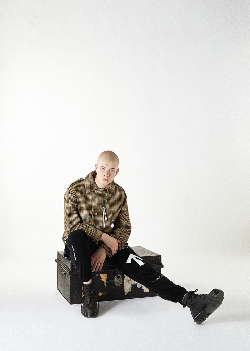 clothsurgeon military inspired aw19 collection luxury menswear streetwear tactical utilitarian london british ww2 fall autumn winter clothing model