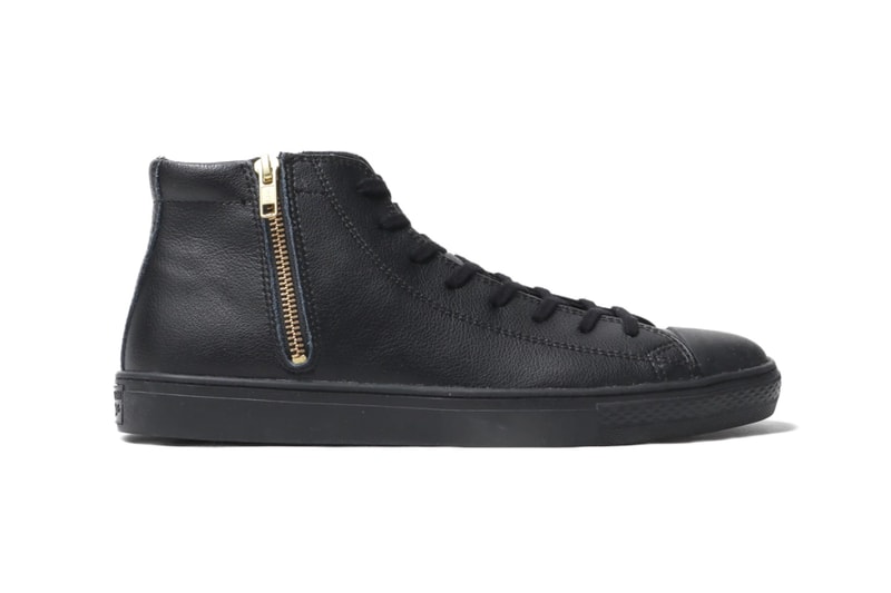 Converse All Star Coupe Leather Z Mid Black White 31300281 31300280
