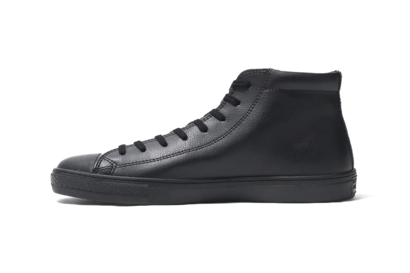 Converse All Star Coupe Leather Z Mid Black White 31300281 31300280