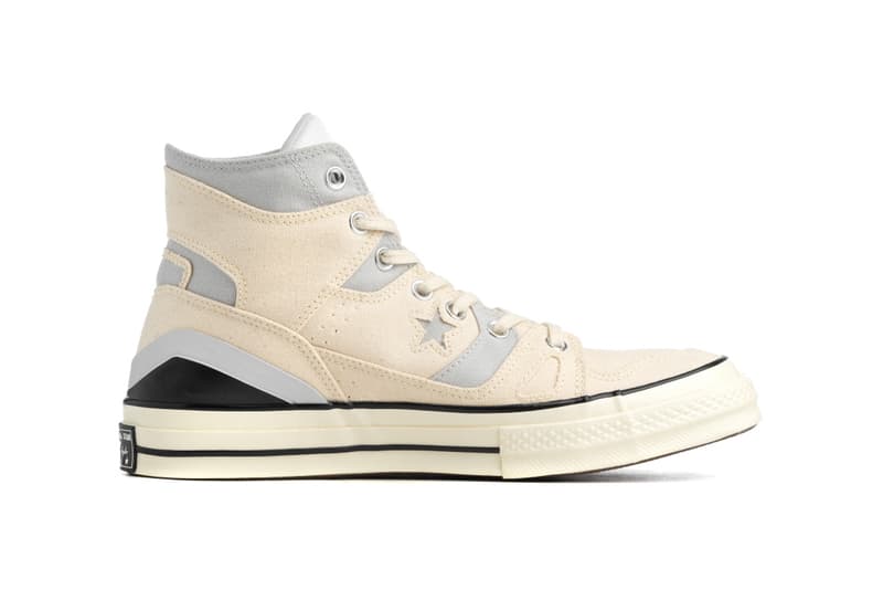 Converse Chuck 70 E260 Hybrid Sneaker Footwear Release Information Classic Retro '90s Basketball Influence All Star "Natural Ivory/Egret" "Black/White"