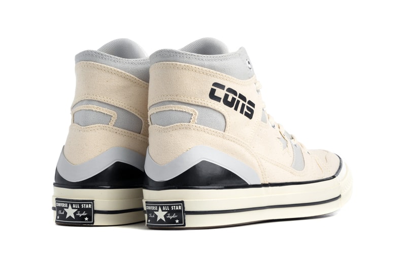 Converse Chuck 70 E260 Hybrid Sneaker Footwear Release Information Classic Retro '90s Basketball Influence All Star "Natural Ivory/Egret" "Black/White" 