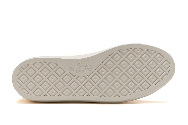 Converse releases suede all star coupe ox leather beige gold lettered tongue white toe box end of summer japan