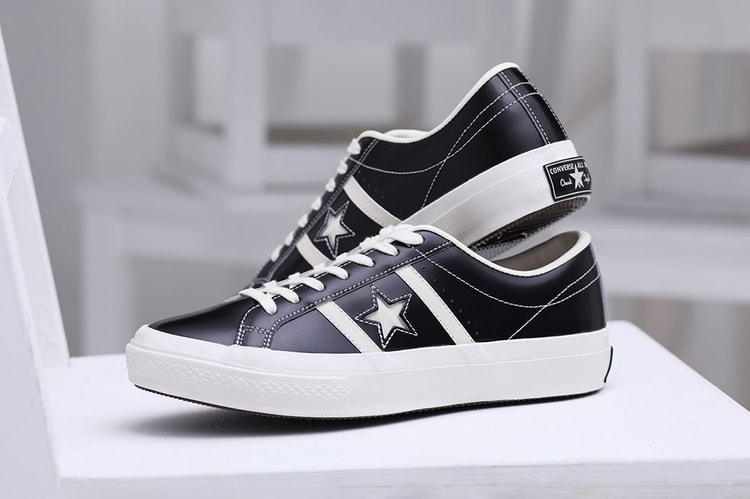 Converse Japan Preps Stars & Bars Low in Plush "Vintage Leather"