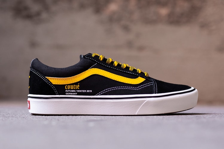 Coutié Customizes Vans Old Skool With "Old C Logo" & Reworked Yellow Detailing
