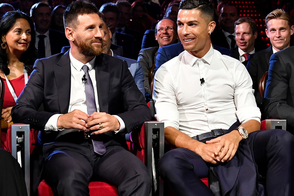 Cristiano Ronaldo and Lionel Messi unite for first EVER joint