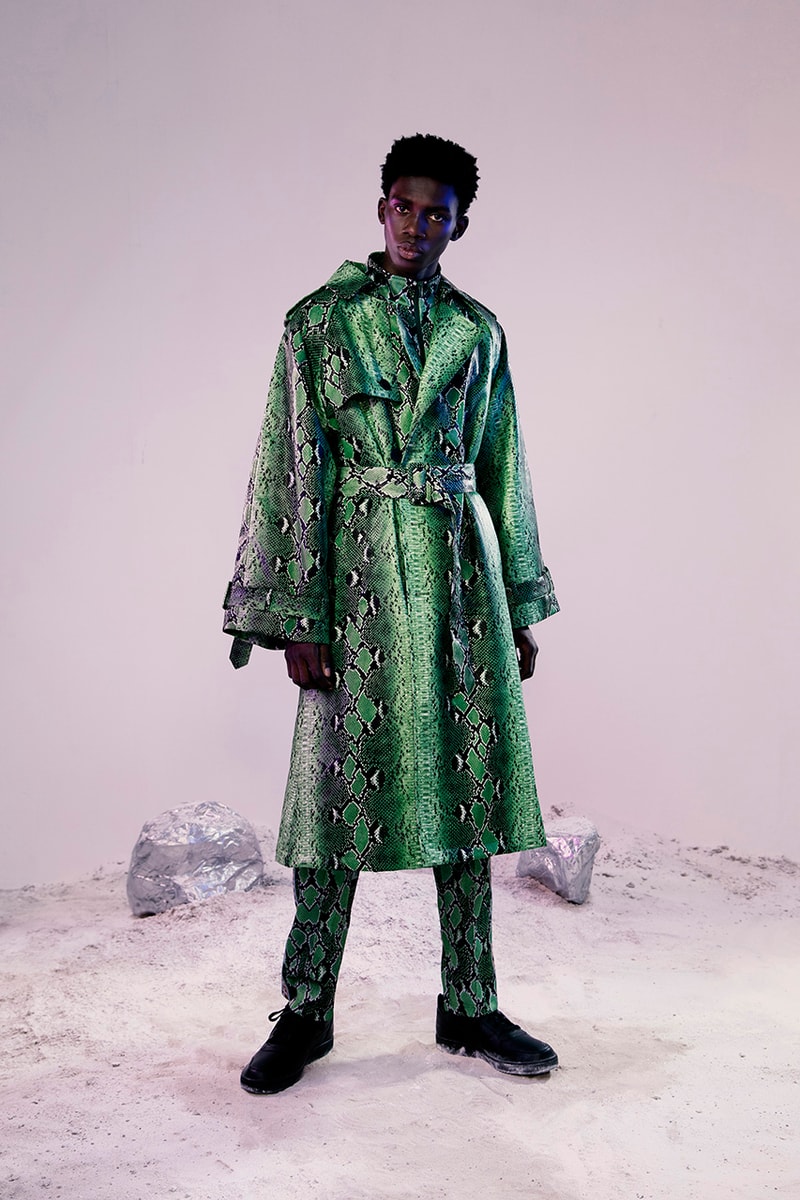 Daily Paper Fall Winter 2019 FW19 Campaign Lookbook Collection Amsterdam Label Imagery First Look Official Clothing Streetwear Afrofuturism Technical Suits Tie Dye Snake Prints 