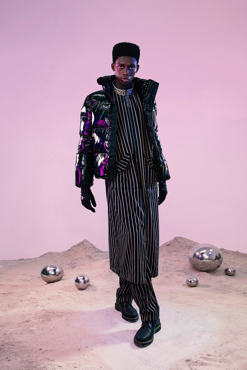 Daily Paper Fall Winter 2019 FW19 Campaign Lookbook Collection Amsterdam Label Imagery First Look Official Clothing Streetwear Afrofuturism Technical Suits Tie Dye Snake Prints 