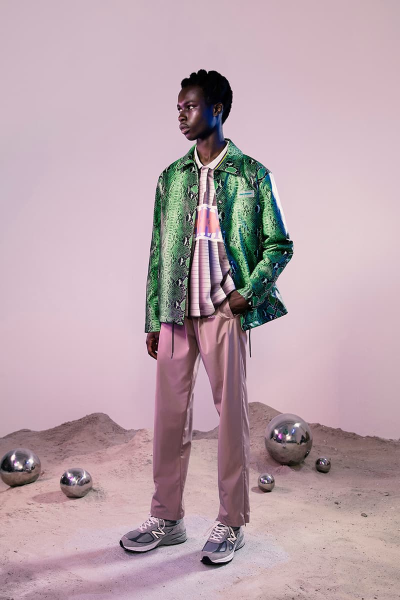 Daily Paper Fall Winter 2019 FW19 Campaign Lookbook Collection Amsterdam Label Imagery First Look Official Clothing Streetwear Afrofuturism Technical Suits Tie Dye Snake Prints 