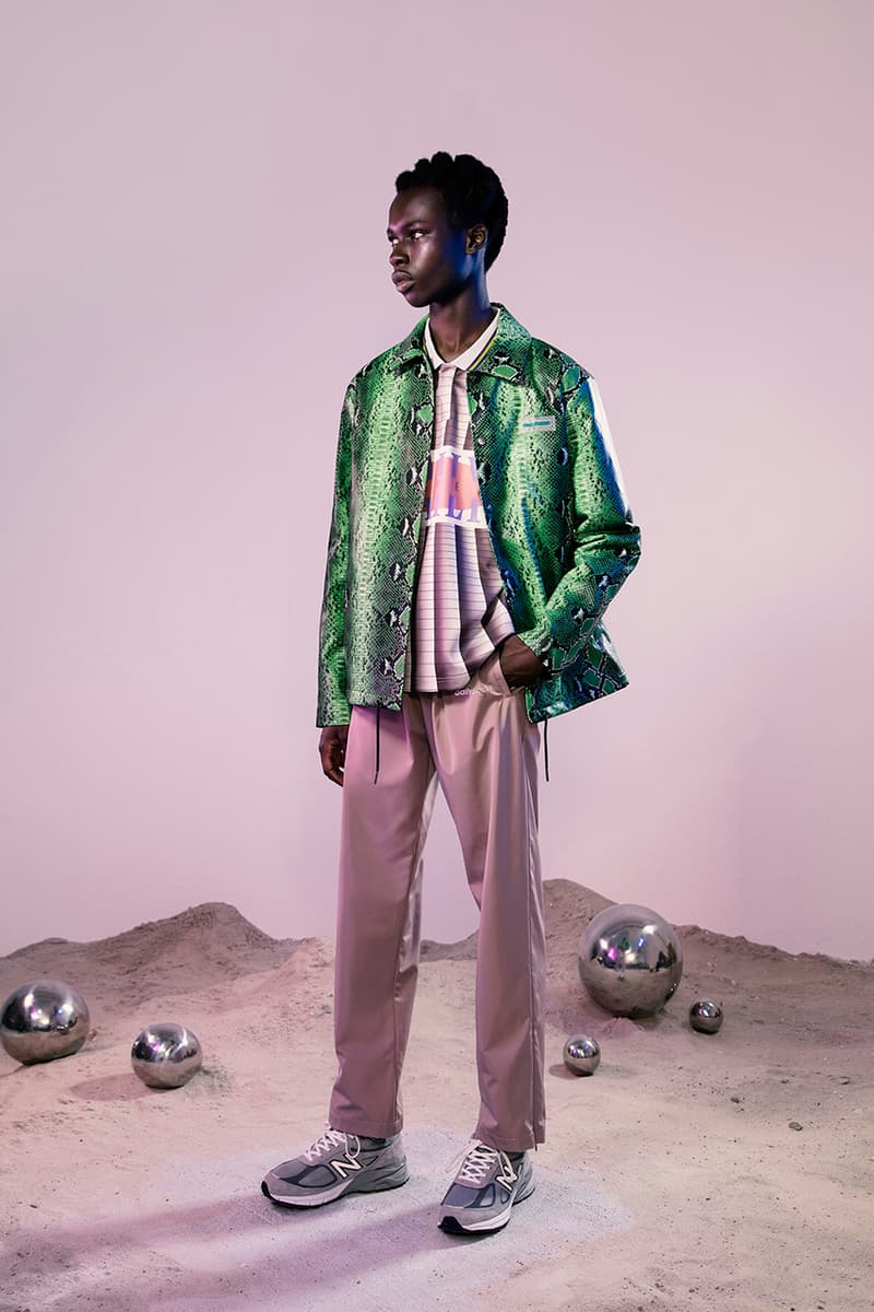 Daily Paper Fall Winter 2019 FW19 Campaign Lookbook Collection Amsterdam Label Imagery First Look Official Clothing Streetwear Afrofuturism Technical Suits Tie Dye Snake Prints