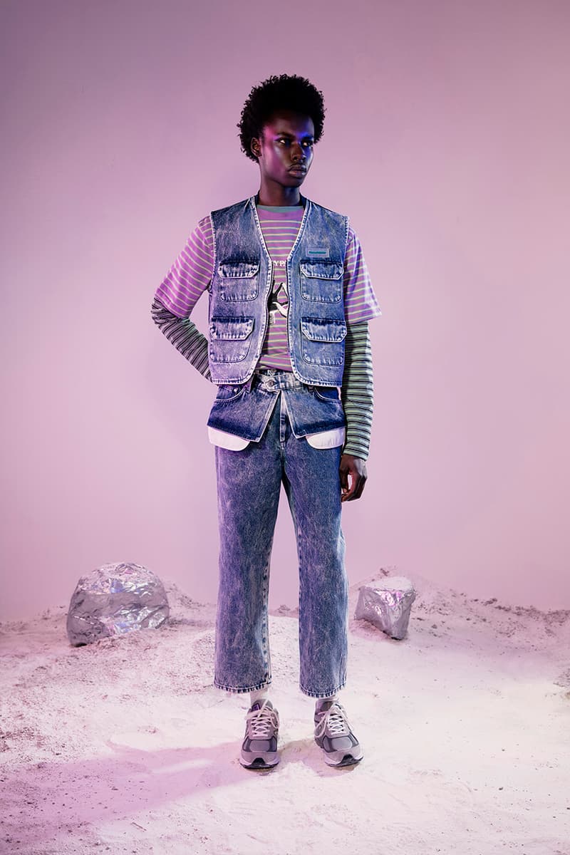 Daily Paper Fall Winter 2019 FW19 Campaign Lookbook Collection Amsterdam Label Imagery First Look Official Clothing Streetwear Afrofuturism Technical Suits Tie Dye Snake Prints 