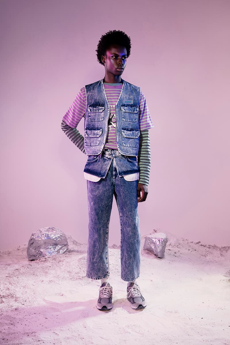Daily Paper Fall Winter 2019 FW19 Campaign Lookbook Collection Amsterdam Label Imagery First Look Official Clothing Streetwear Afrofuturism Technical Suits Tie Dye Snake Prints