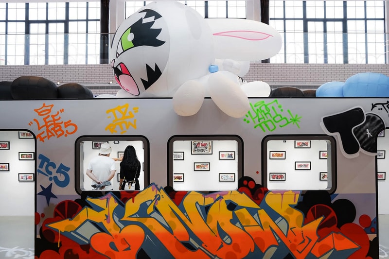 Dave Persue Wet Paint Shanghai Exhibition BunnyKitty Wavemaker Curative Co Creative Park 1 The Cool Docks MTA Subway New York City