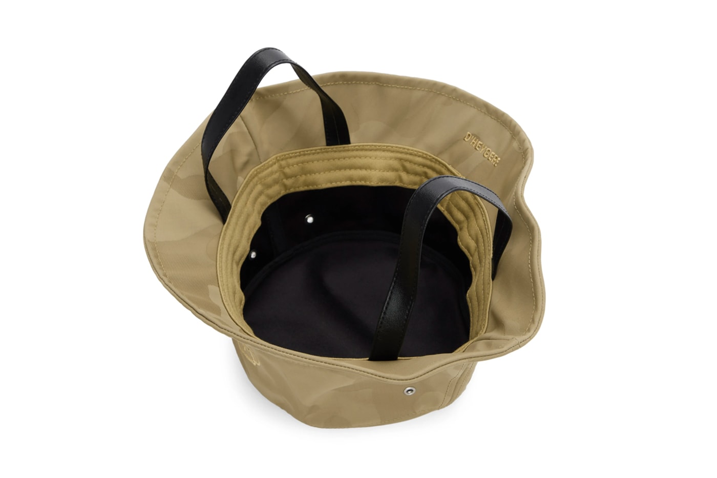 D'heygere Camouflage Double Bucket Hat Release Beige Info Buy