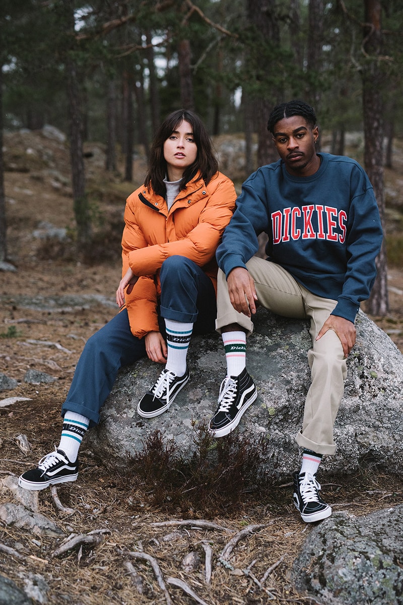 Dickes Life Fall Winter 2019 FW19 Collection Lookbook Mens Women Workwear Silhouettes Lewisburg Velvet work pant Garrison jacket Co Ord Pieces Sherpa Trucker Padded Outerwear 