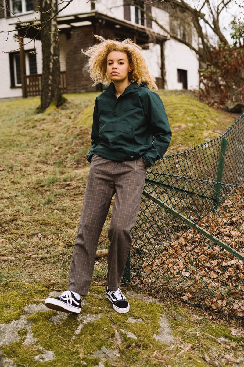 Dickes Life Fall Winter 2019 FW19 Collection Lookbook Mens Women Workwear Silhouettes Lewisburg Velvet work pant Garrison jacket Co Ord Pieces Sherpa Trucker Padded Outerwear