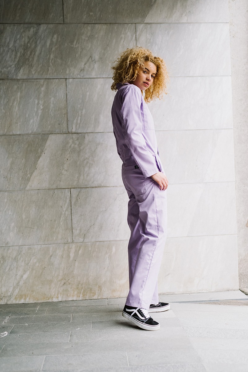 Dickes Life Fall Winter 2019 FW19 Collection Lookbook Mens Women Workwear Silhouettes Lewisburg Velvet work pant Garrison jacket Co Ord Pieces Sherpa Trucker Padded Outerwear 