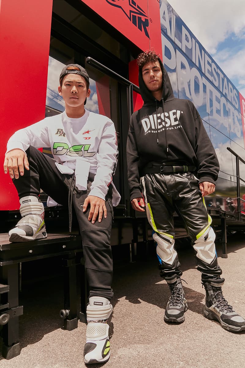 Diesel x Alpinestars Motocross Capsule Collection Biker