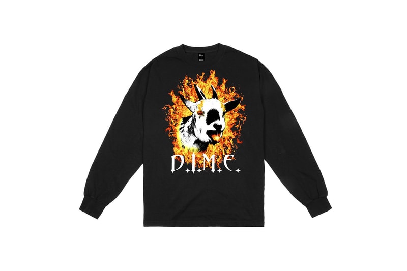 Dime Fall/Winter 2019 Lookbook Collection Sweatshirts Hoodies Tees 