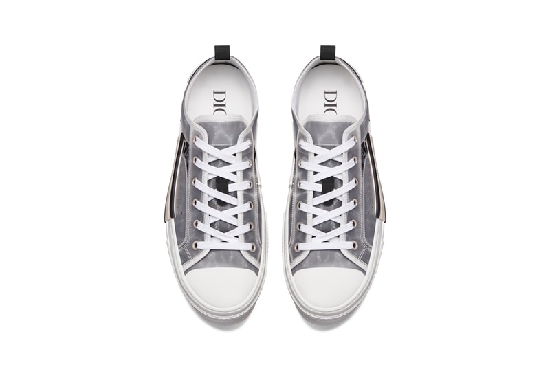 Dior B23 High-Top Sneakers Low-Top Leopard Print Brown Gray